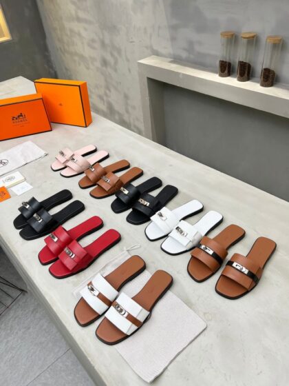 H-Pattern Sandals