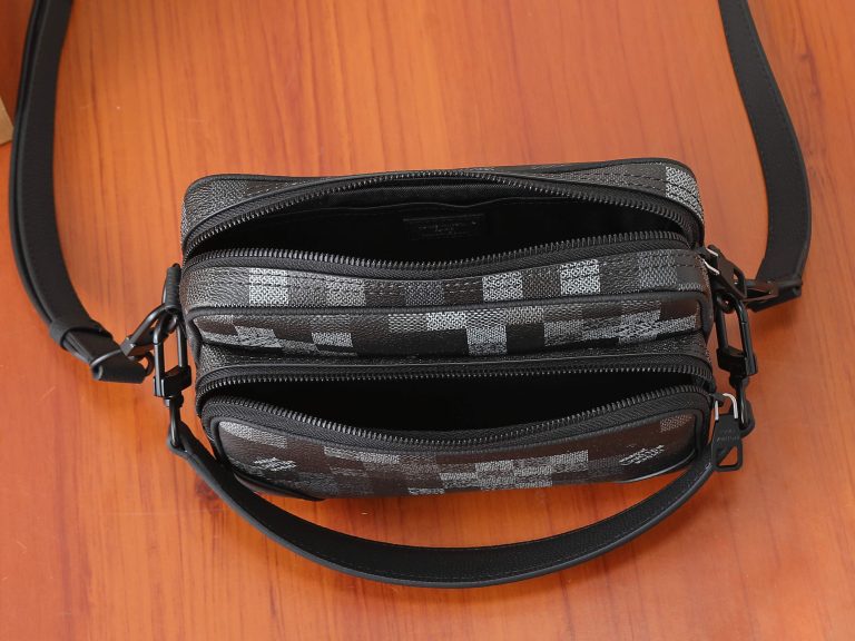 Monogram Messenger Bag M14988 in Black - Image 8