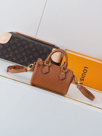 Monogram Nano Speedy Shoulder Bag M29472 in Brown