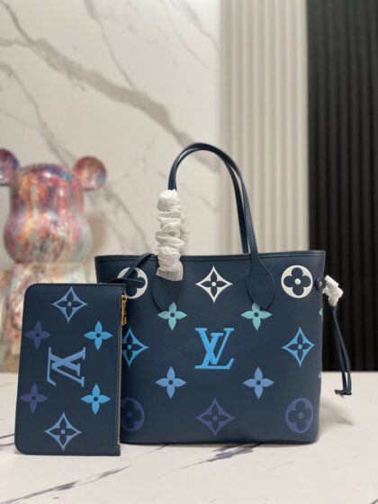 Monogram Tote Bag M46514 in Blue