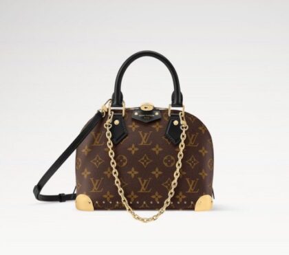 Monogram Alma BB Handbag M26084 in Brown