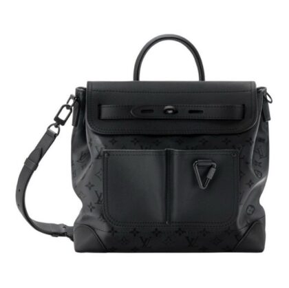 Monogram Backpack M2A253 in Black