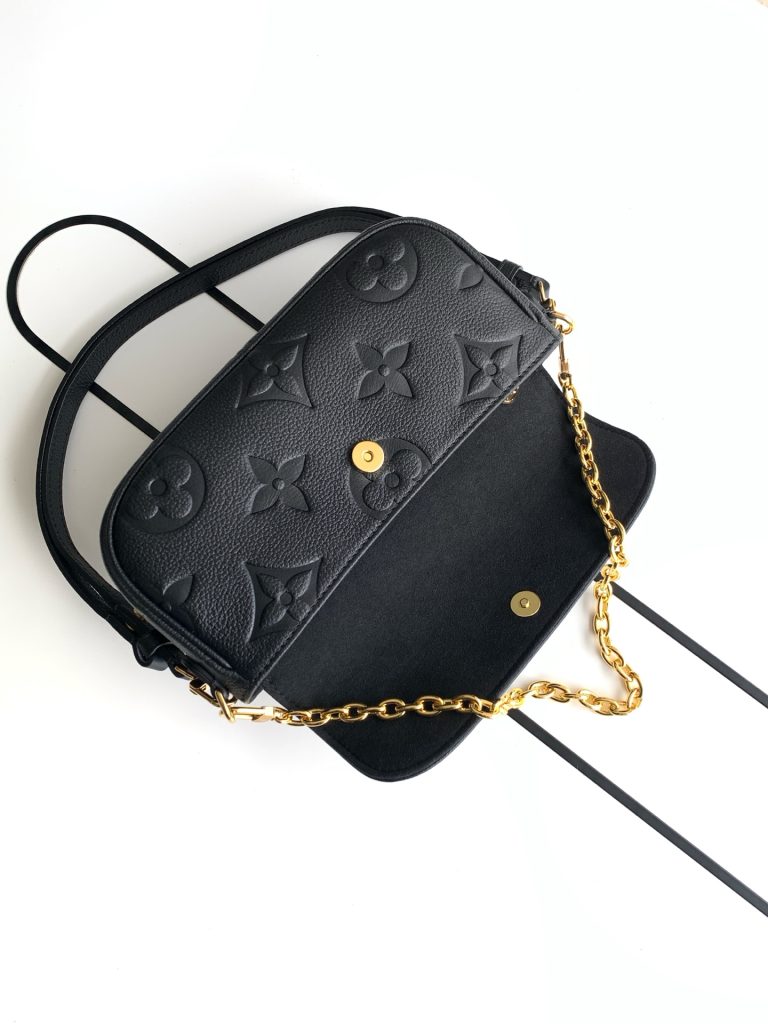 Monogram Shoulder Bag M82154 in Black - Image 7
