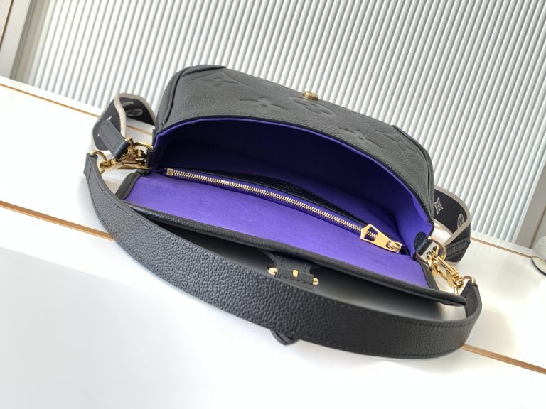 Monogram Handbag M46386 in Black - Image 8