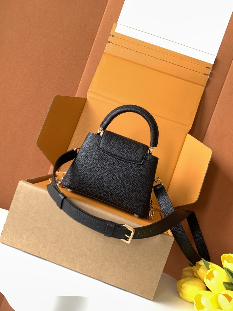 Monogram Handbag M12938 in Black - Image 3
