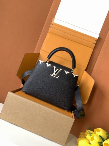 Monogram Handbag M25404 in Black