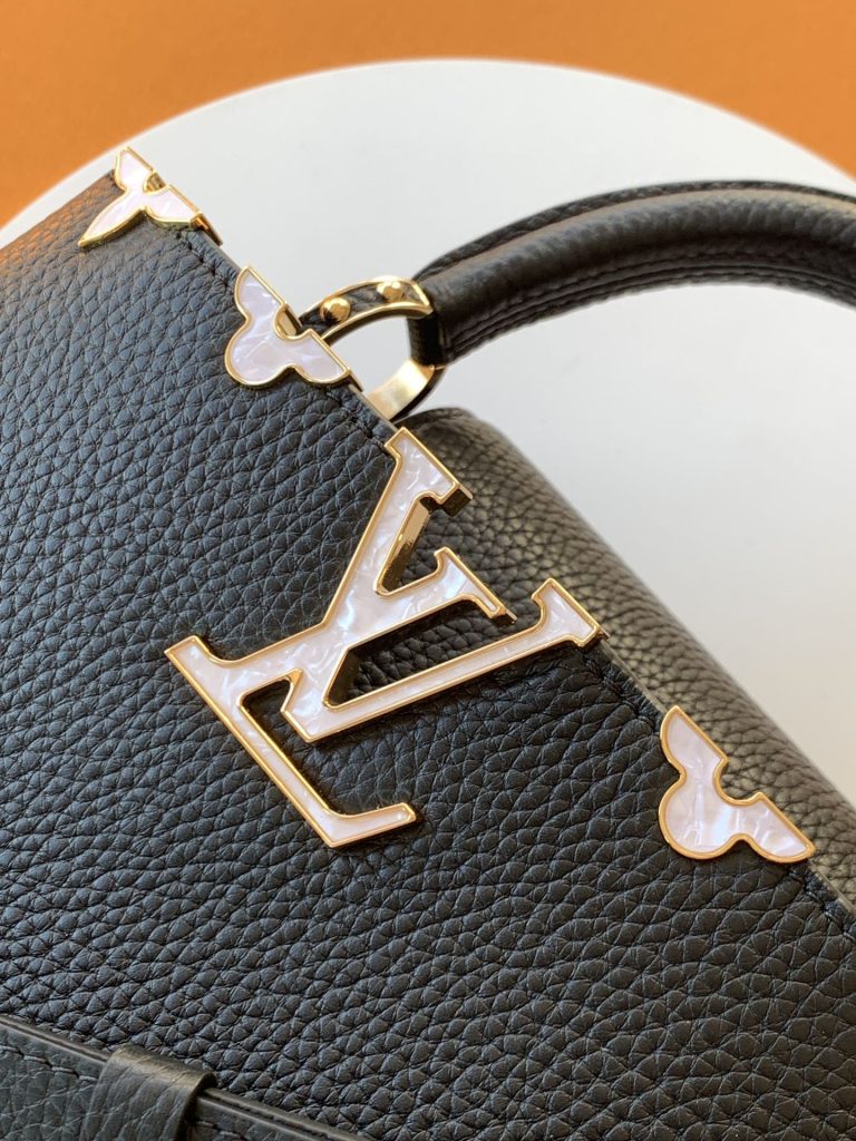Monogram Handbag M25404 in Black - Image 5