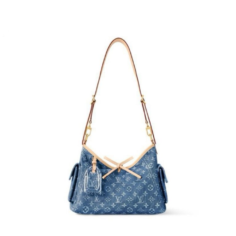 Monogram Shoulder Bag M28287 in Denim