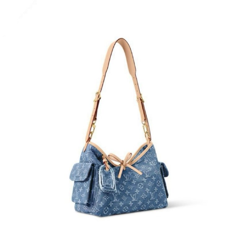 Monogram Shoulder Bag M28287 in Denim - Image 2
