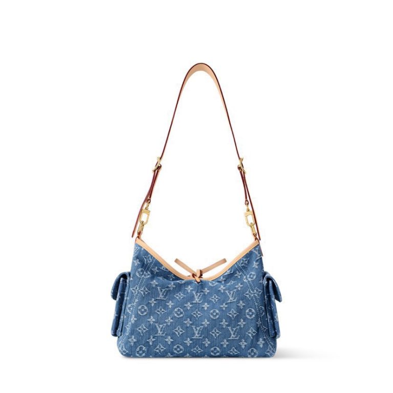 Monogram Shoulder Bag M28287 in Denim - Image 3