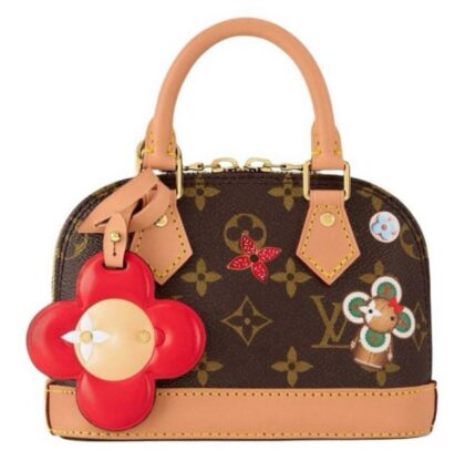 Monogram Handbag M1219 in Brown