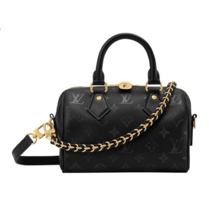 Monogram Handbag M3A079 in Black