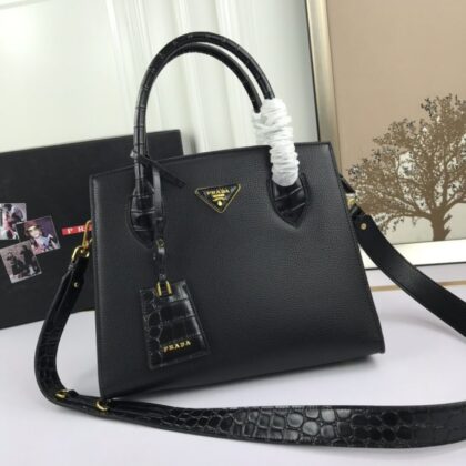 Nylon Luxe Handbag 66155