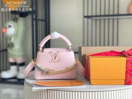 Monogram Handbag M27309 in White