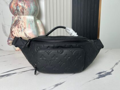Monogram Rush Card Holder M47058 in Black