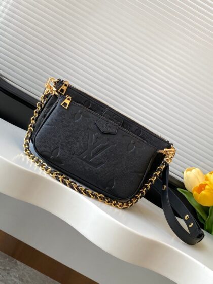 Monogram Handbag M22670 in Black