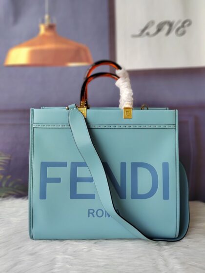 FF Pattern Bag 8BH386 in Blue