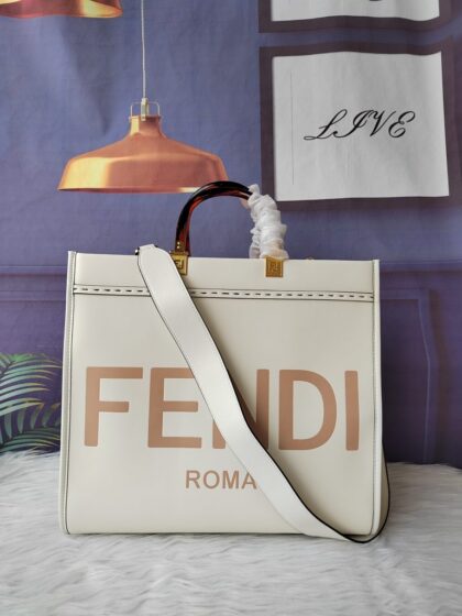 FF Pattern Bag 8BH386 in White