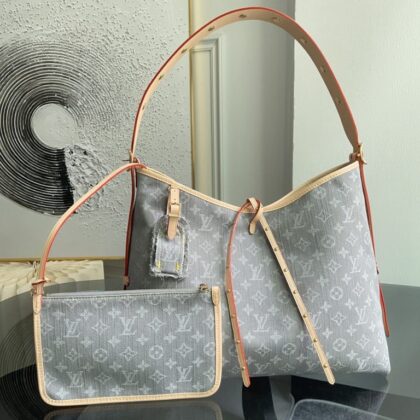 Monogram Tote Bag M13289 in Grey