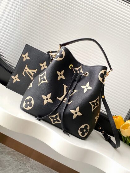 Monogram Bucket Bag M45497 in Black