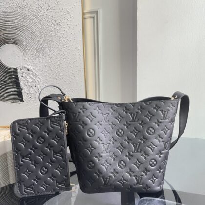 Monogram Bucket Bag M29090 in Black
