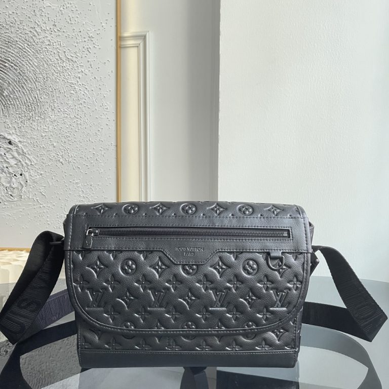 Monogram Messenger Bag M28781 in Black