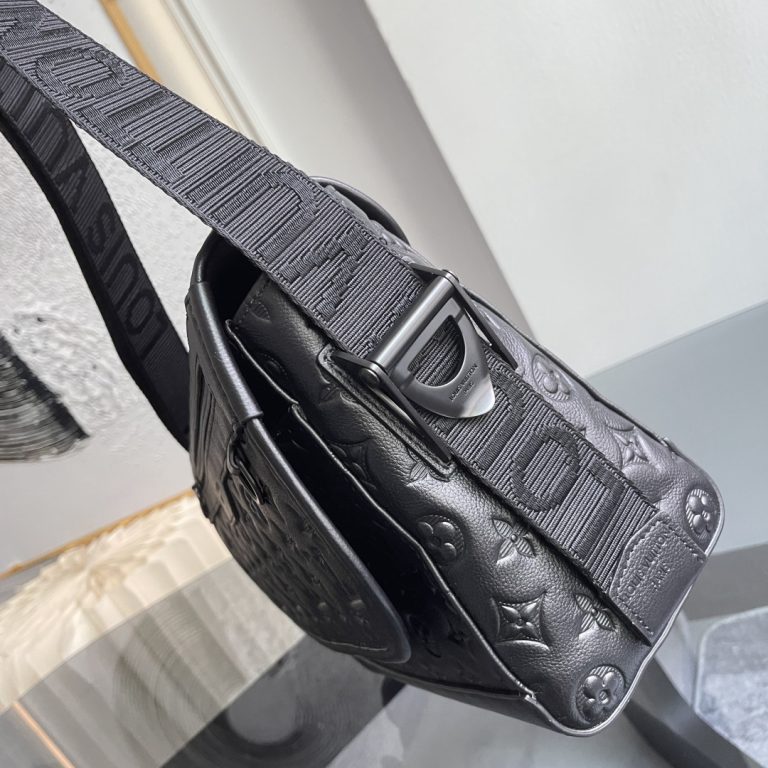 Monogram Messenger Bag M28781 in Black - Image 4