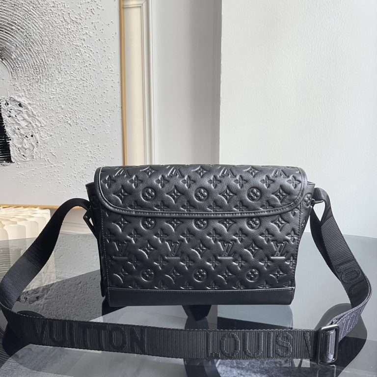 Monogram Messenger Bag M28781 in Black - Image 7
