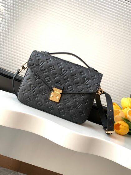 Monogram Pochette Metis Backpack M44881 in Black