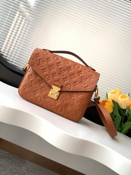 Monogram Pochette Metis Backpack M44881 in Black