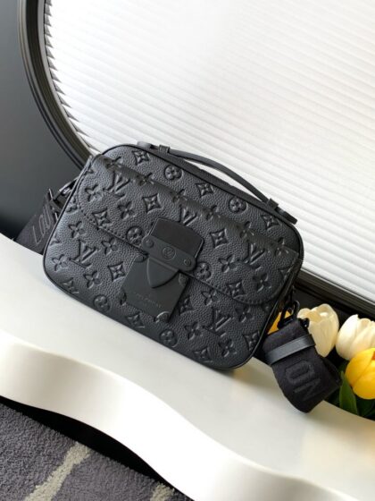 Monogram Messenger Bag M58489 in Black