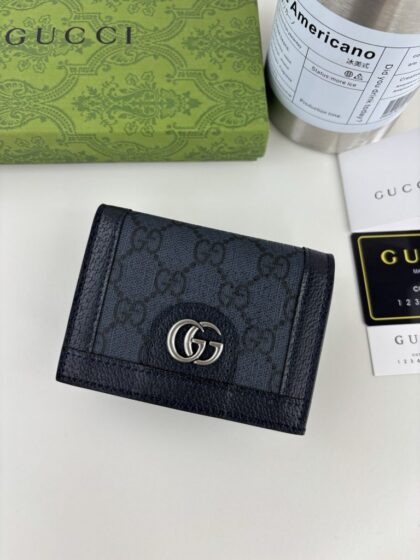 Quilted Card Holder 706845 in Blue