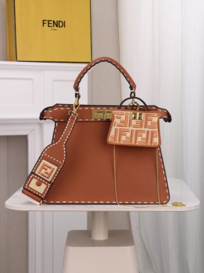 FF Pattern Handbag 3310