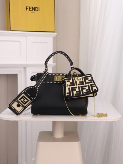 FF Pattern Handbag 3309