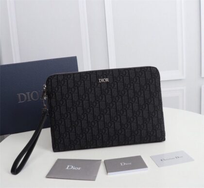 Cannage Handbag in Black