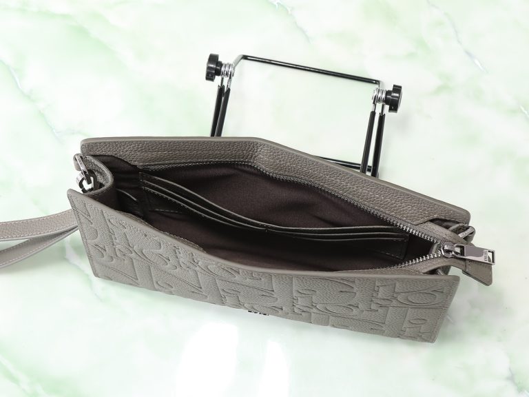 Cannage Handbag in Grey - Image 7