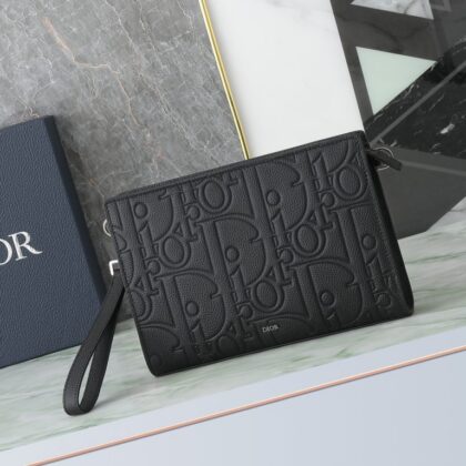 Cannage Handbag in Black