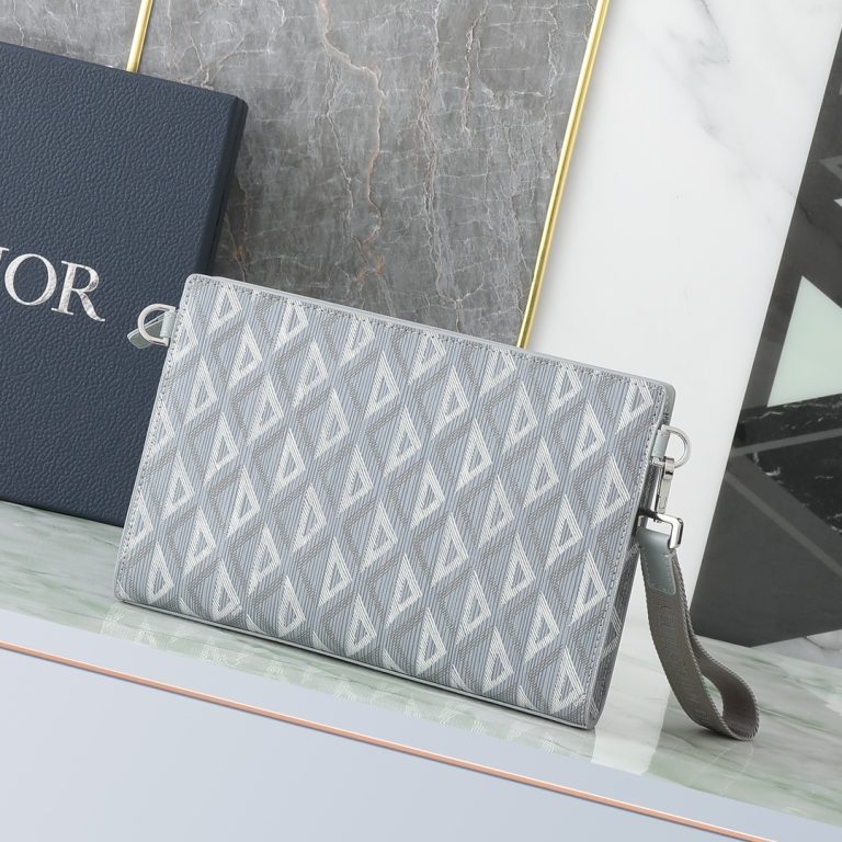 Cannage Handbag in Grey - Image 3