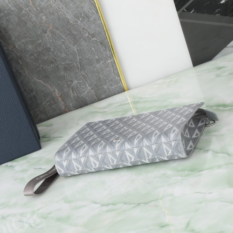 Cannage Handbag in Grey - Image 4