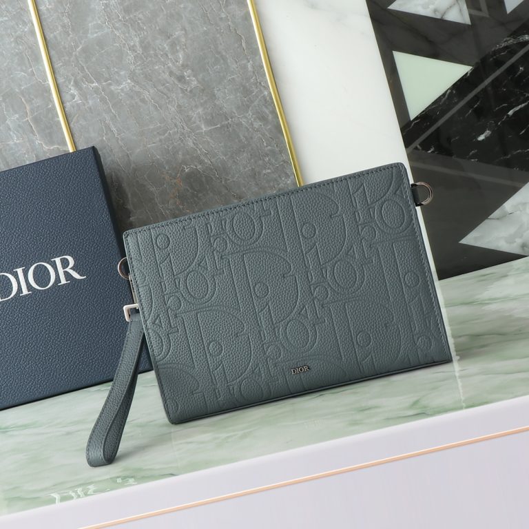 Cannage Handbag in Grey