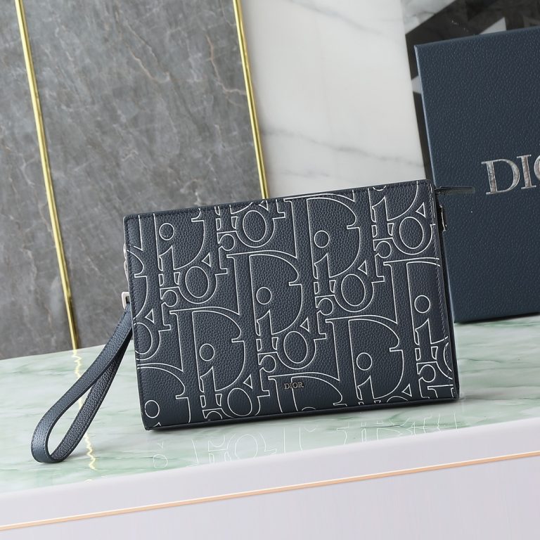 Cannage Handbag in Blue