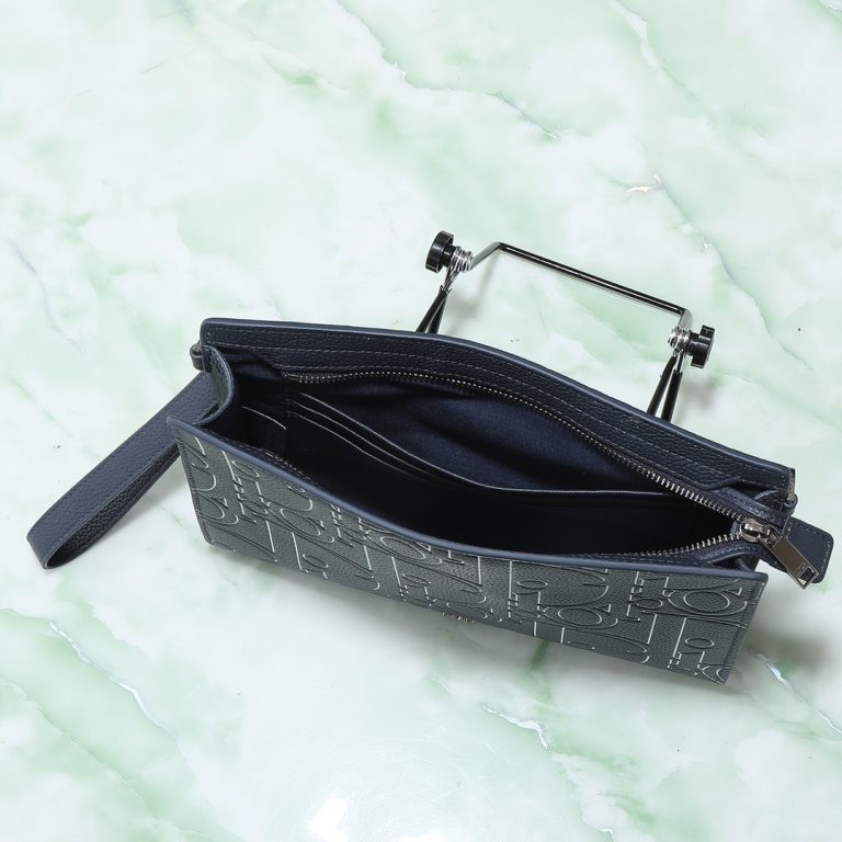 Cannage Handbag in Blue - Image 8