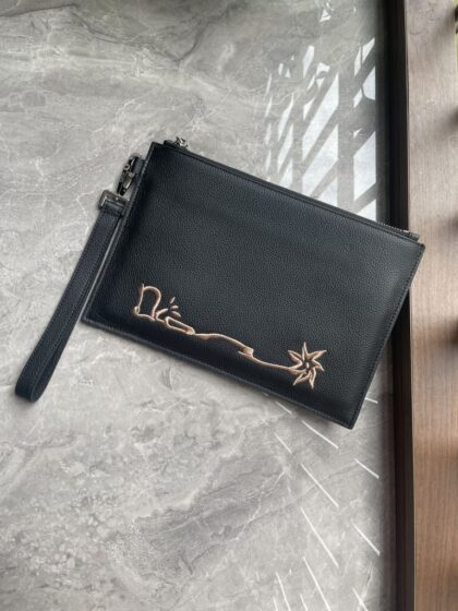 Cannage Handbag in Black
