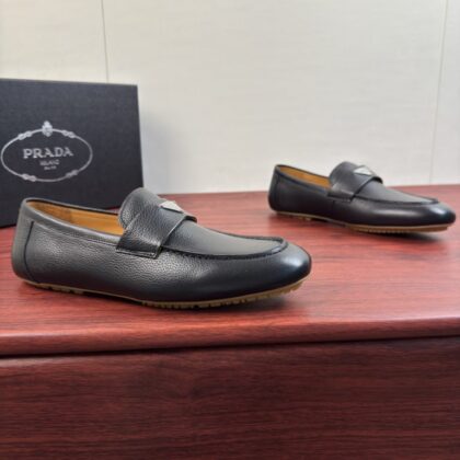 Nylon Luxe Loafers in Black