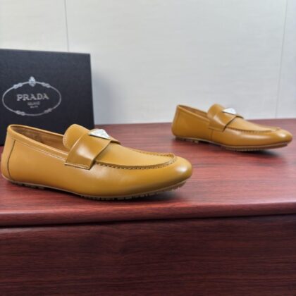 Nylon Luxe Loafers in Brown
