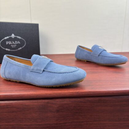 Nylon Luxe Loafers in Blue